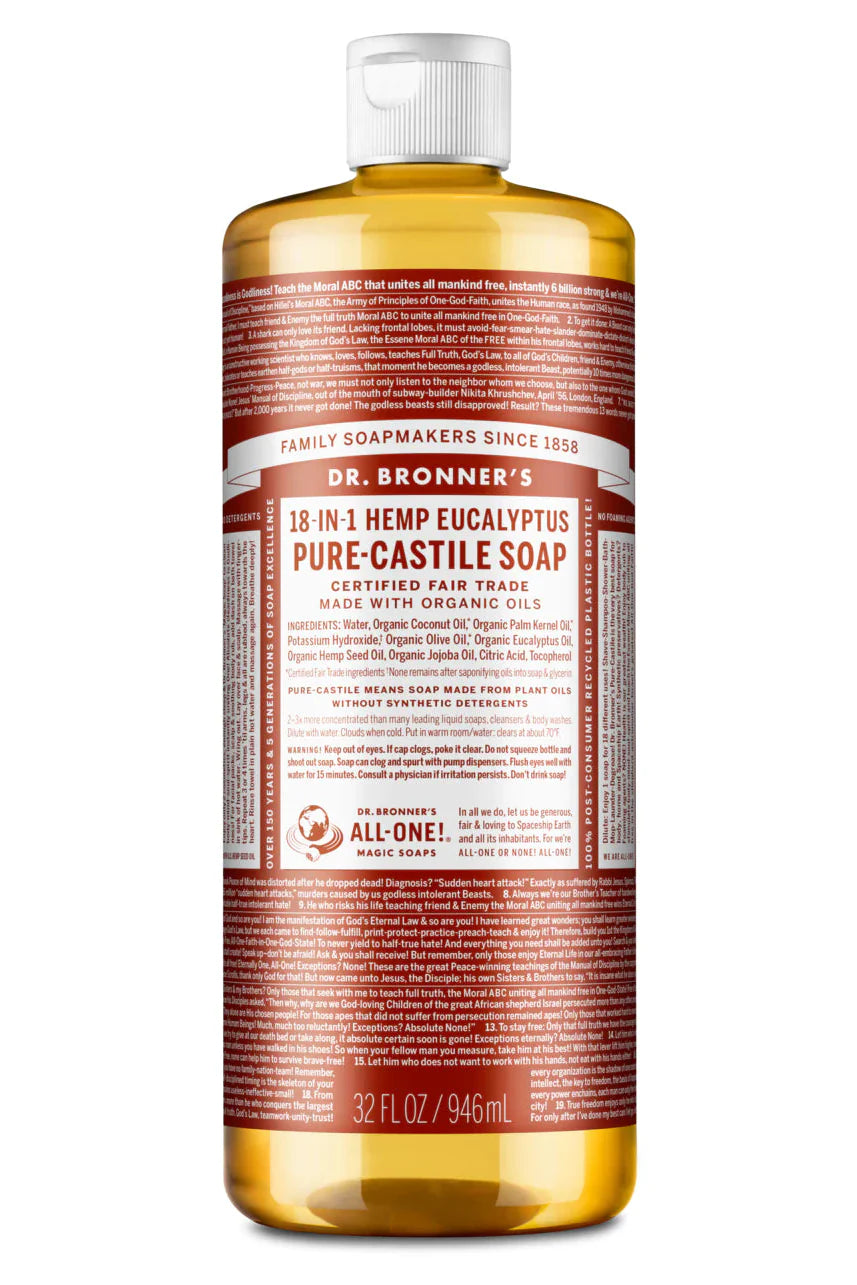 Dr. Bronner's - Eucalyptus Castile Soap, 946 mL