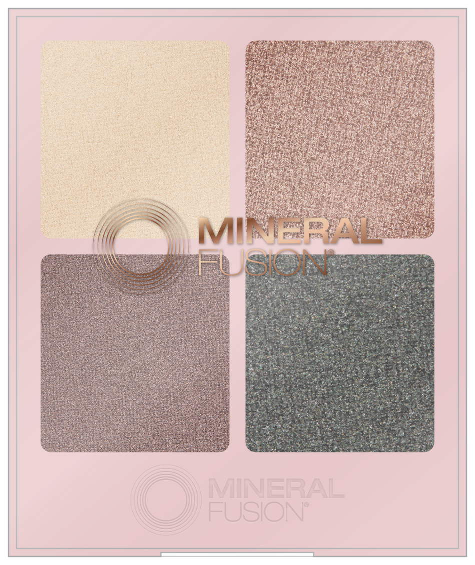 Mineral Fusion - Eye Shadow Palette Glamping, 7.2 g