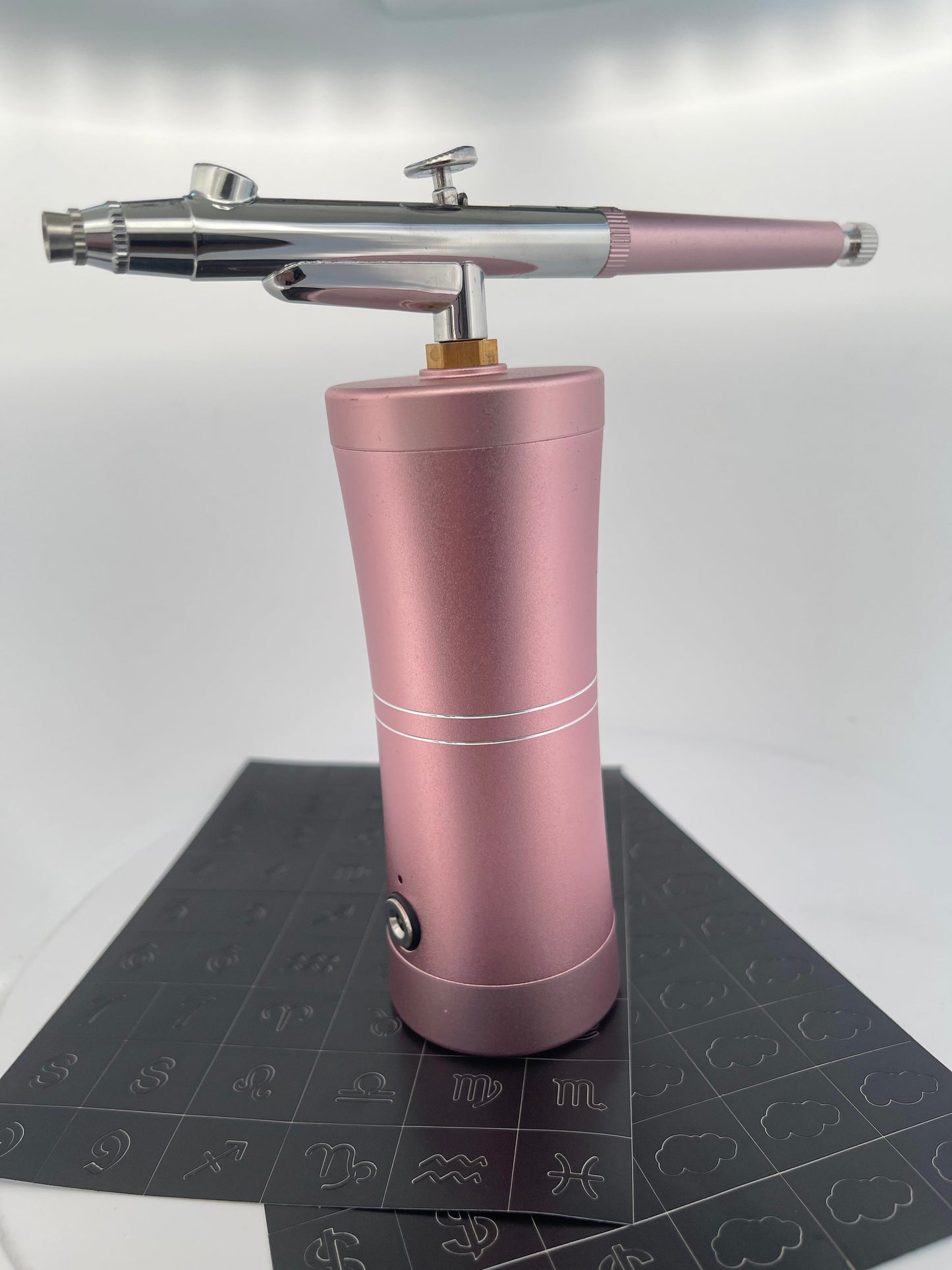 Nail Airbrush Machine with 2 Stencils