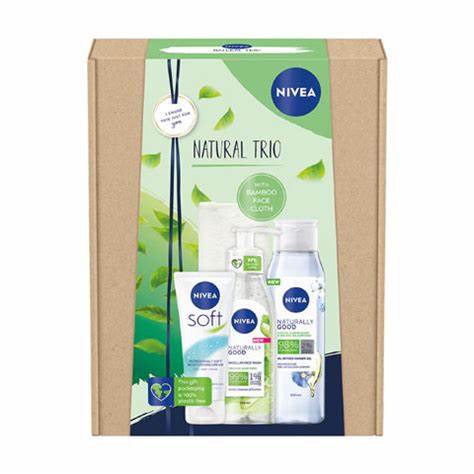 NIVEA Natural TRIO GIFTPACK 3pcs
