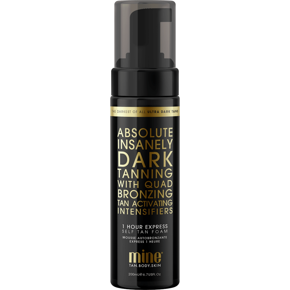 mineTan ABSOLUTE Self Tan Foam 200mL
