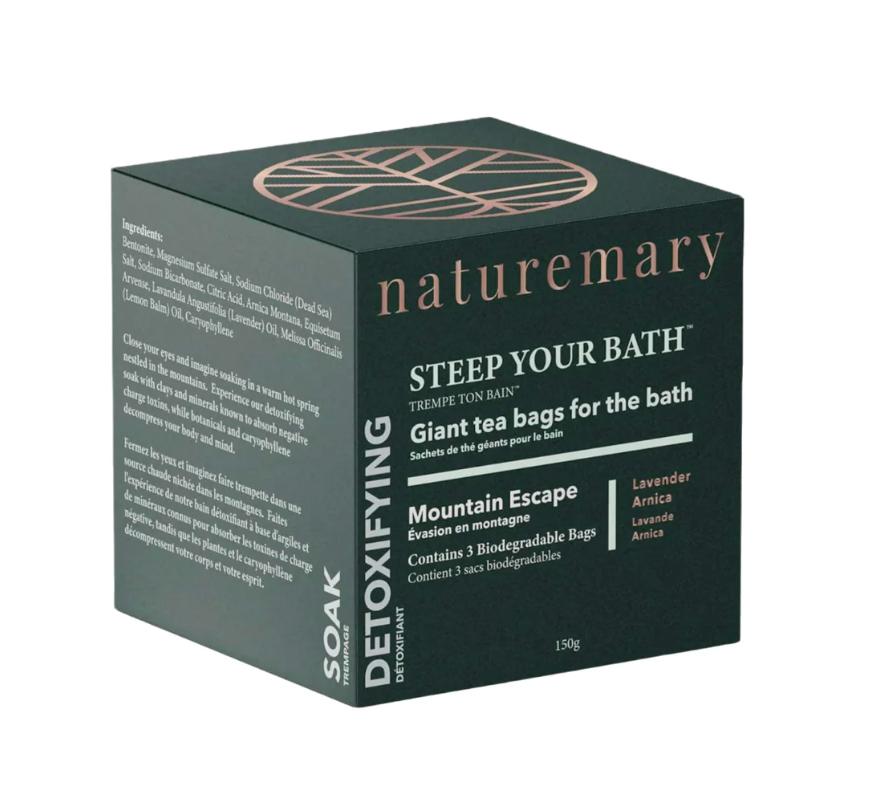 Naturemary - Bath Tea Bags - Mountain Escape, 150 g