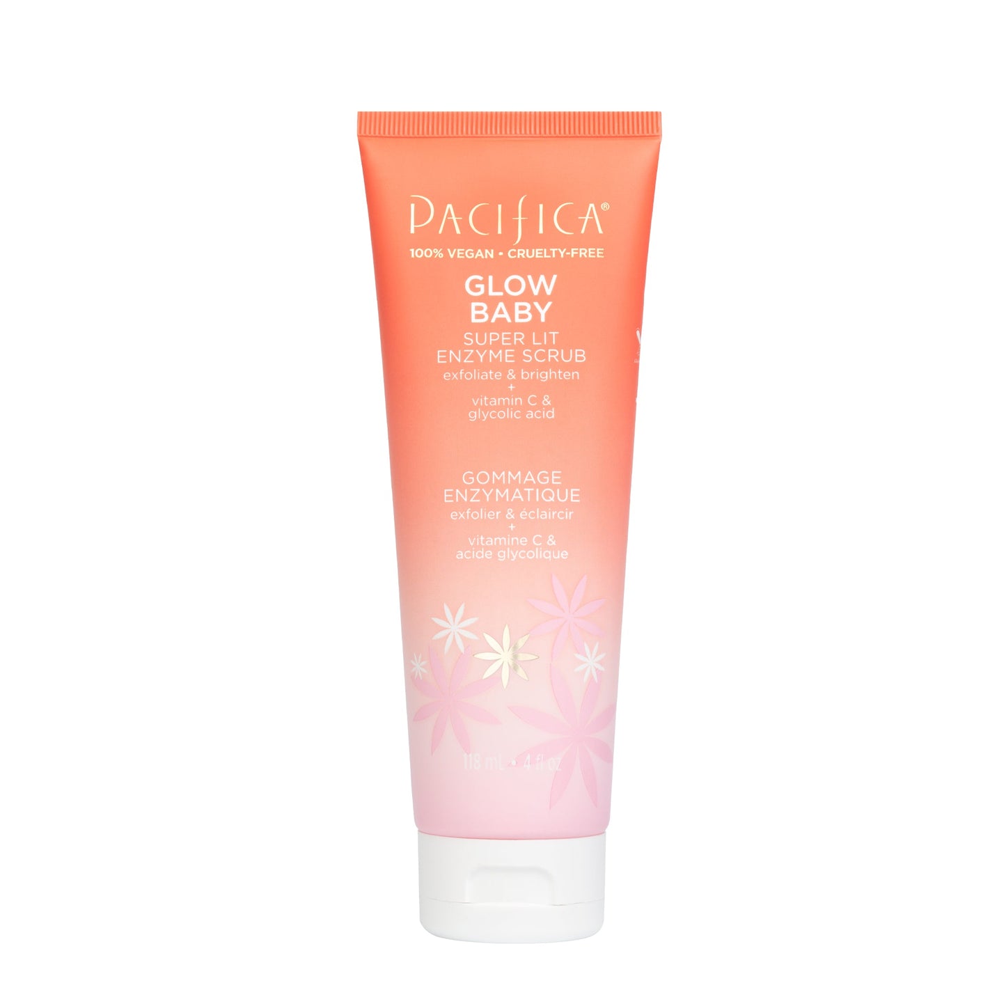 Pacifica - Glow Baby Super Lit Enzyme Scrub, 118 mL