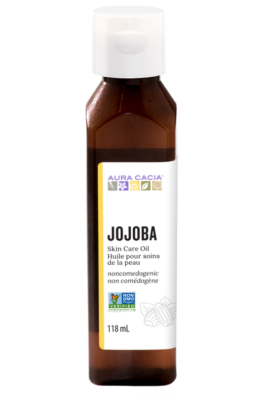 Aura Cacia - Jojoba Skin Care Oil, 118 mL