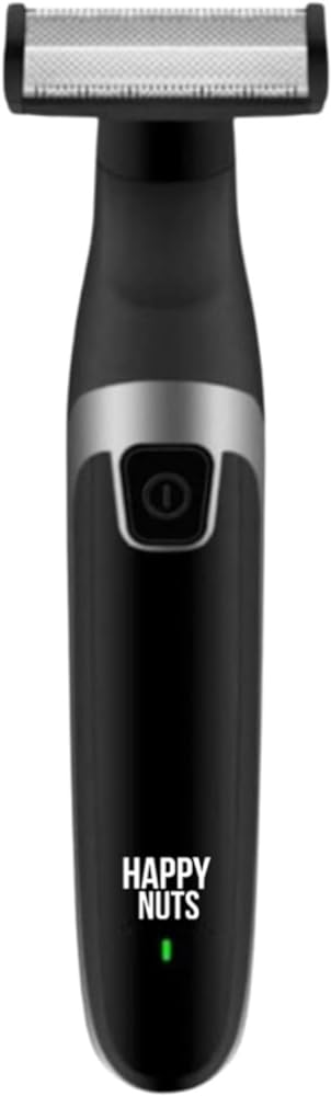 HAPPY NUTS The Ballber¬™ - Electric Body Hair Trimmer for Men - Mens Body Groomer Kit for Privates - No Nick Shaver & Hard to Reach Hair Trimmer (Ballber)