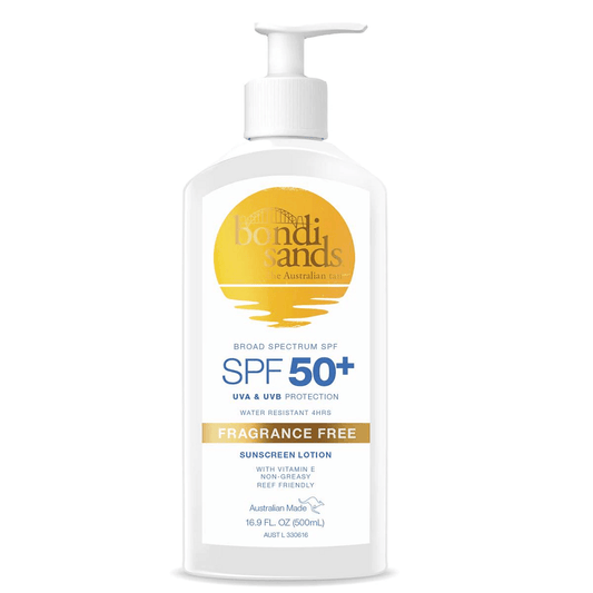 Bondi Sands SPF 50+ Fragrance Free Sunscreen Lotion 500mL
