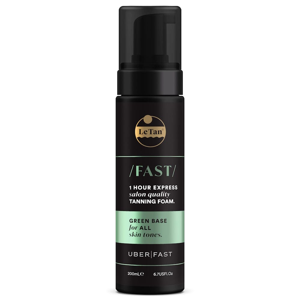 Le Tan UBER FAST Self Tanning Foam 200mL - Green Base