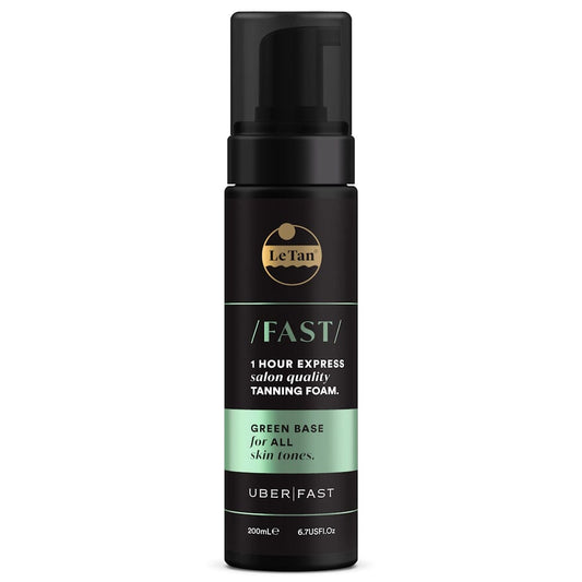 Le Tan UBER FAST Self Tanning Foam 200mL - Green Base