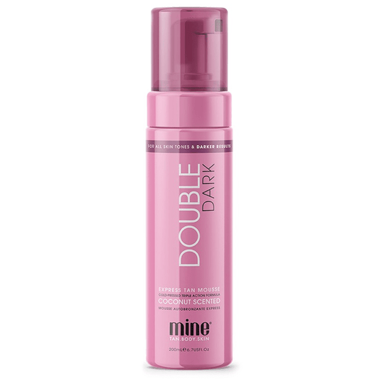 mineTan DOUBLE DARK Self Tan Mousse 200mL