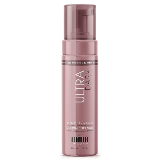 mineTan ULTRA DARK Self Tan Mousse 200mL