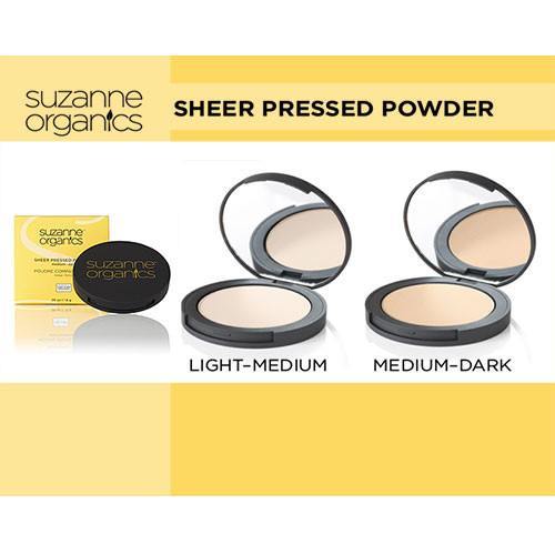 SUZANNE Organics Sheer Pressed Powder (2 Options)