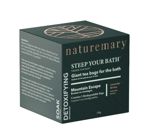 Naturemary - Bath Tea Bags - Mountain Escape, 150 g