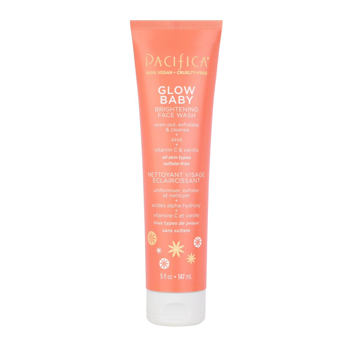 Pacifica - Glow Baby Brightening Face Wash, 147 mL