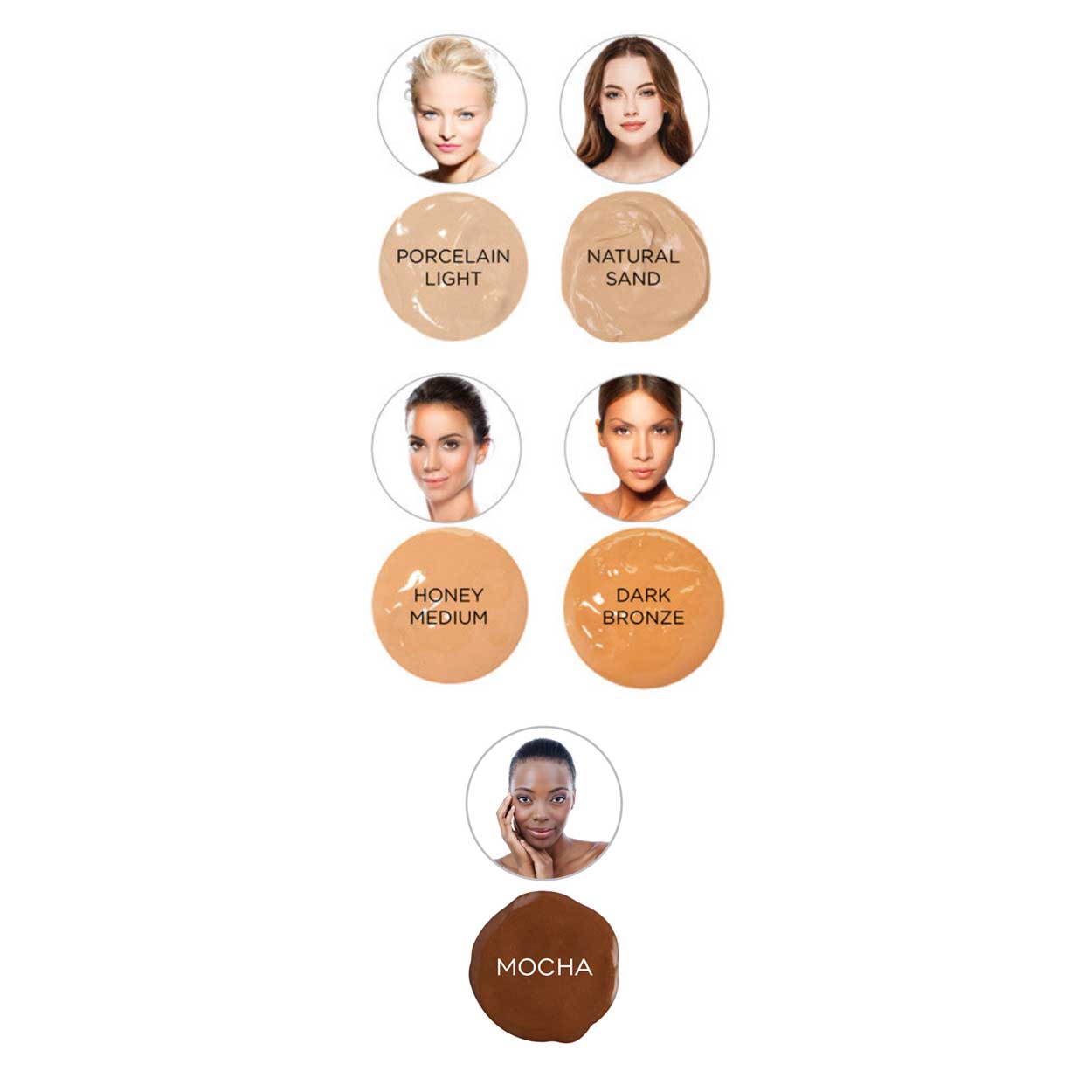 SUZANNE Organics Sheer Flawless Foundation (5 Options)