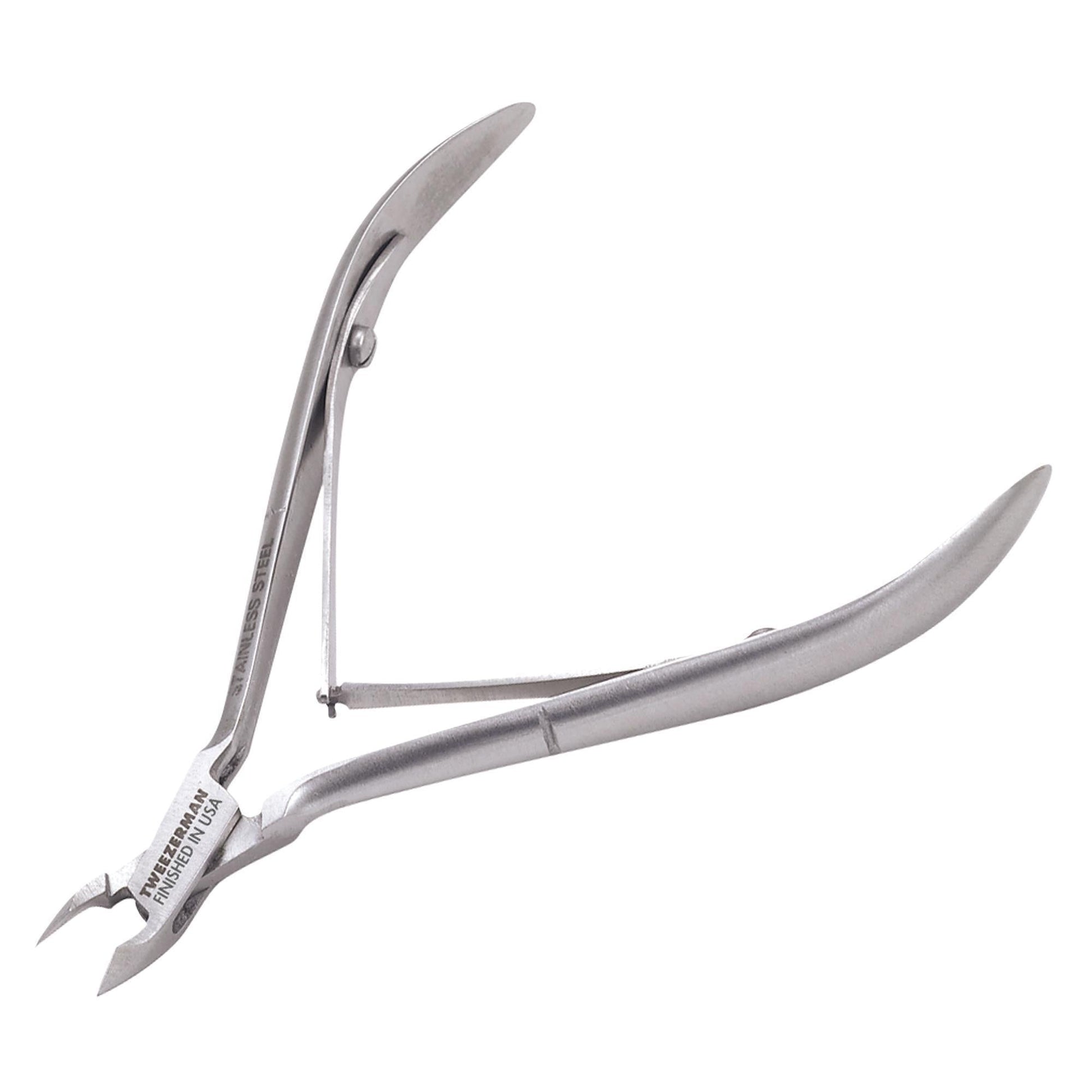 Nail Clippers, Nippers & Sciss Tweezerman Rockhard Cuticle Nipper 1/2 Jaw