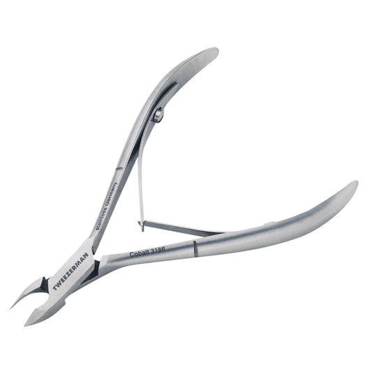 Tweezerman Cobalt Cuticle Nipper, Stainless Steel